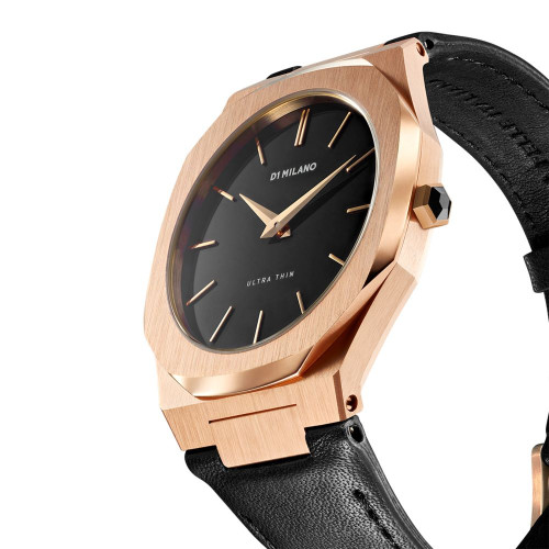ΡΟΛΟΙ D1 MILANO UNISEX ULTRA THIN ROSE GOLD ΡΟΛΟΙ D1 MILANO UNISEX ULTRA THIN ROSE GOLD